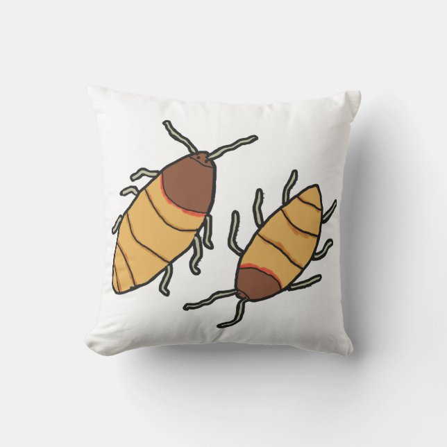 Hissing Cockroach Cushion (Front)