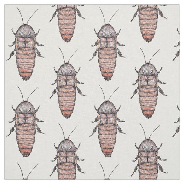 Hissing Cockroach Fabric (Swatch)
