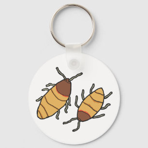 Hissing Cockroach Key Ring