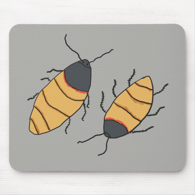 Hissing Cockroaches Mouse Pad (Front)