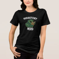 Hissstory Nerd Snake Lover T-Shirt