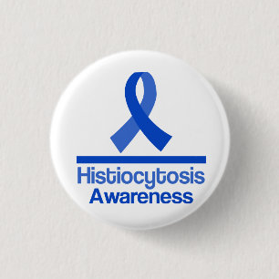 Histiocytosis Awareness 3 Cm Round Badge