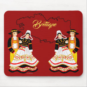 Histoire bretonne, France Mouse Pad