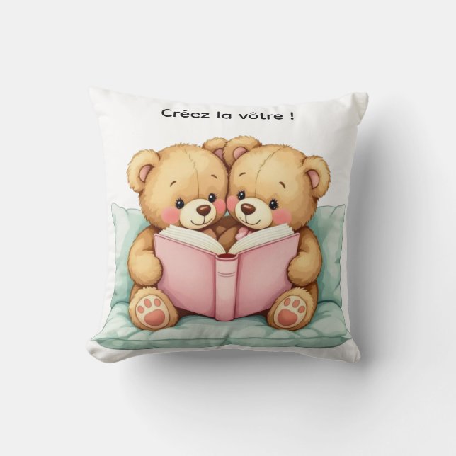 Histoires et câlins cushion (Front)