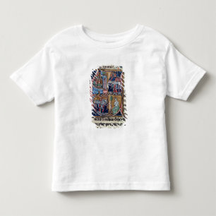 Historiated initial 'C' depicting Conrad III Toddler T-Shirt