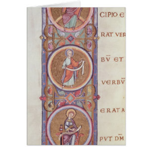 Historiated initial 'I'