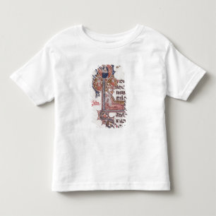 Historiated initial 'L' depicting Tree of Toddler T-Shirt