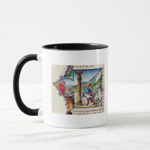 Historiated initial 'L' Mug