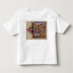Historiated initial 'N' depicting sheep Toddler T-Shirt