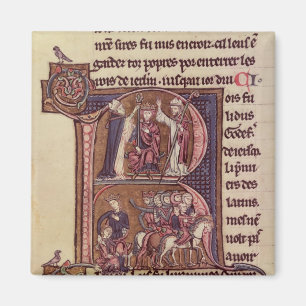 Historiated initial 'R' Magnet