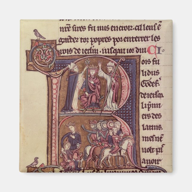 Historiated initial 'R' Magnet (Front)