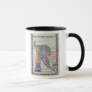 Historiated initial 'R' Mug