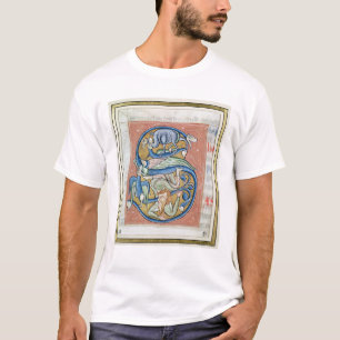Historiated initial 'S' depicting an acrobat T-Shirt