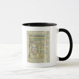 Historiated letter 'A' depicting generations Mug