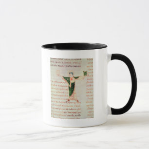 Historiated letter 'T' Mug