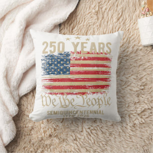 Historic 250 Years USA – We the People & Gold Cushion