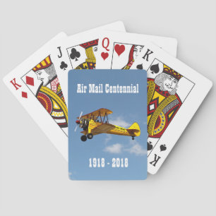 Historic Air Mail Service Centennial Playing Cards