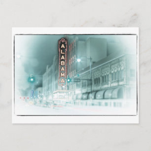 Historic Alabama Theatre in Birmingham, Alabama Postcard