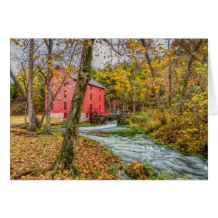 Historic Alley Mill Greeting Card