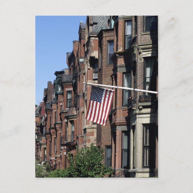 Historic back Bay Area, Boston, Massachusetts Postcard (Front)