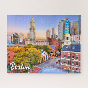 Historic Boston, Massachusetts, United States Jigsaw Puzzle