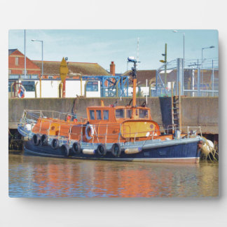 Historic British Lifeboat Plaque