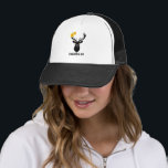Historic Camden Daffodil Festival - Black Deer Art Trucker Hat<br><div class="desc">Celebrate the Historic Camden Daffodil Festival with this stylish trucker hat. Featuring a unique 3D fusion of the Arkansas black deer and golden daffodils,  it's the perfect souvenir for locals and visitors. Stay In The Shadows and show your Camden pride with this exclusive graphic headwear.</div>