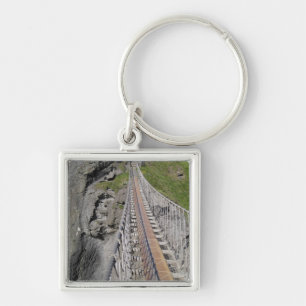 Historic Carrick-a-rede rope bridge, Northern Key Ring