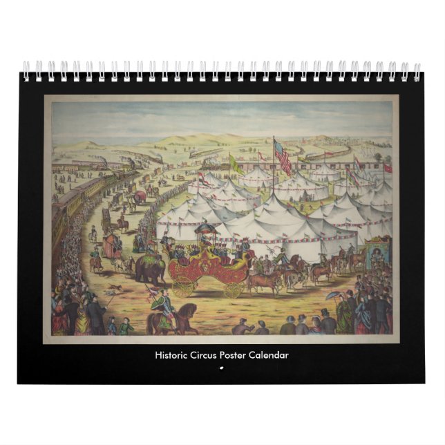 Historic Circus Poster Calendar (Cover)