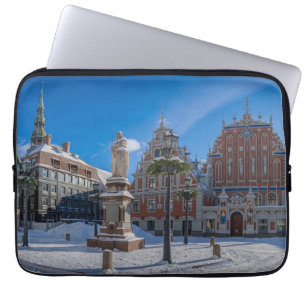 Historic city centre in Riga, Latvia Laptop Sleeve