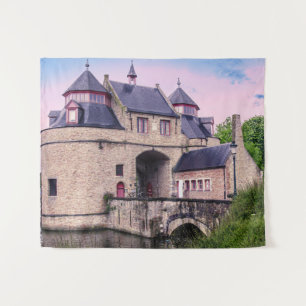 Historic city gate in Bruges Tapestry