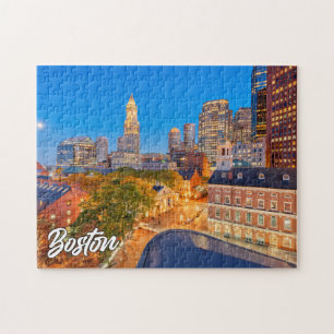 Historic City Of Boston, Massachusetts, USA Jigsaw Puzzle