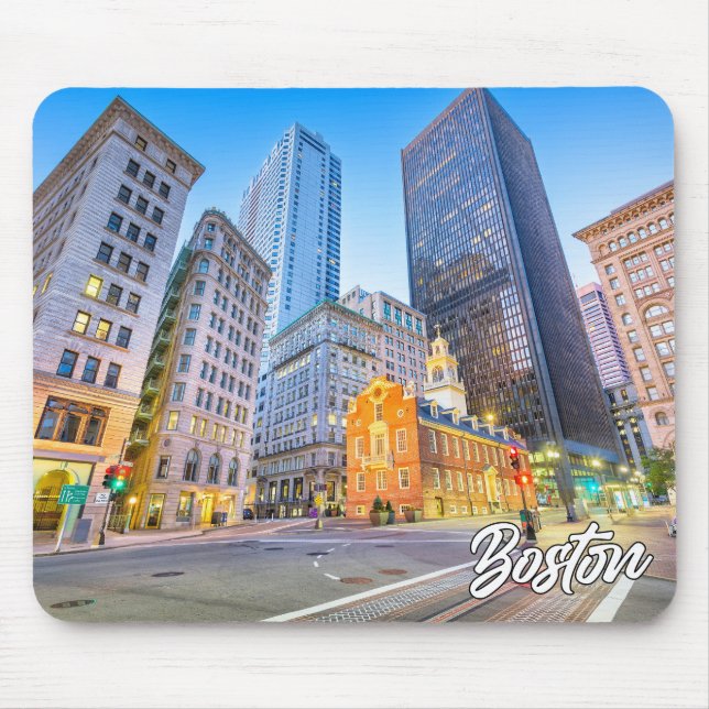 Historic City Of Boston, Massachusetts, USA Mouse Pad (Front)