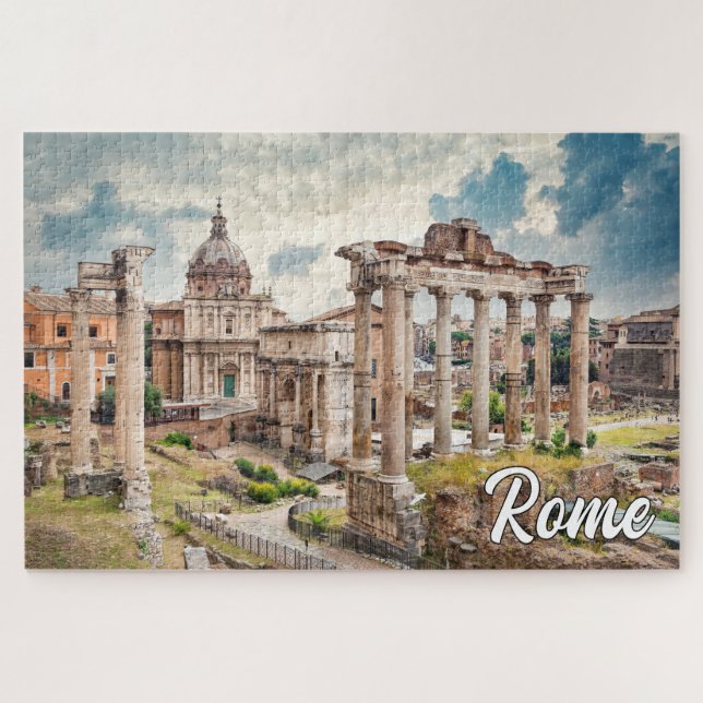 Historic City Of Rome, Italy Jigsaw Puzzle (Horizontal)