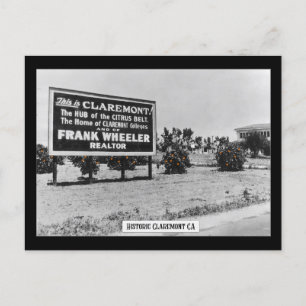 Historic Claremont - Postcard