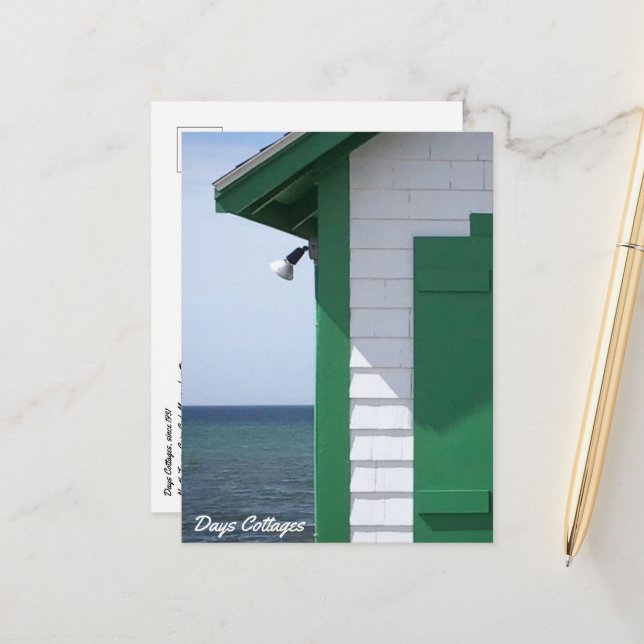 Historic Days Cottages Postcard  (Front/Back In Situ)