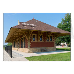 Historic Depot in Whitewater