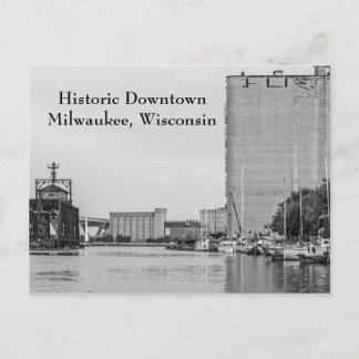 Historic Downtown Milwaukee Wisconsin Postcard