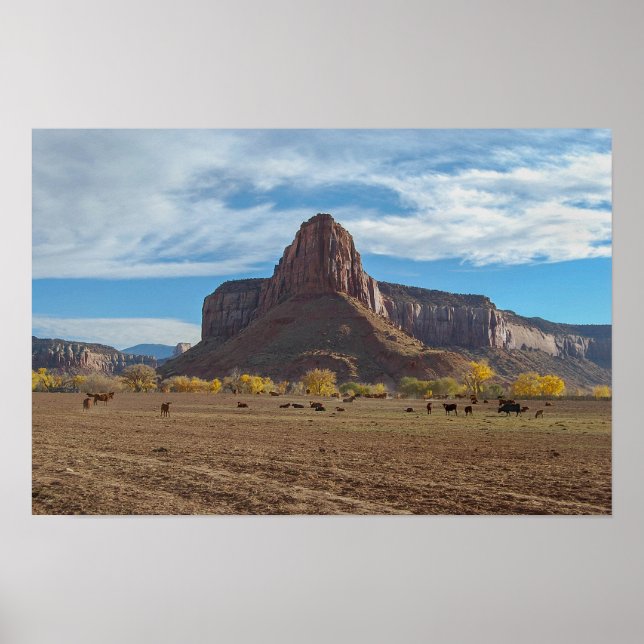 Historic Dugout Ranch, Utah Poster (Front)