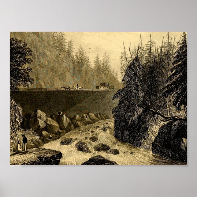 Historic Erie Canal Bicentennial Poster (Front)