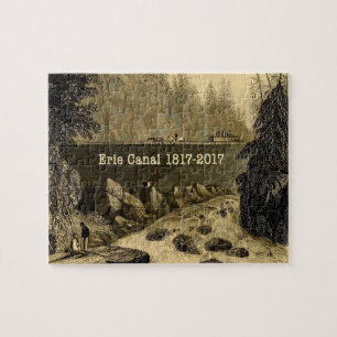 Historic Erie Canal Bicentennial Years Jigsaw Puzzle
