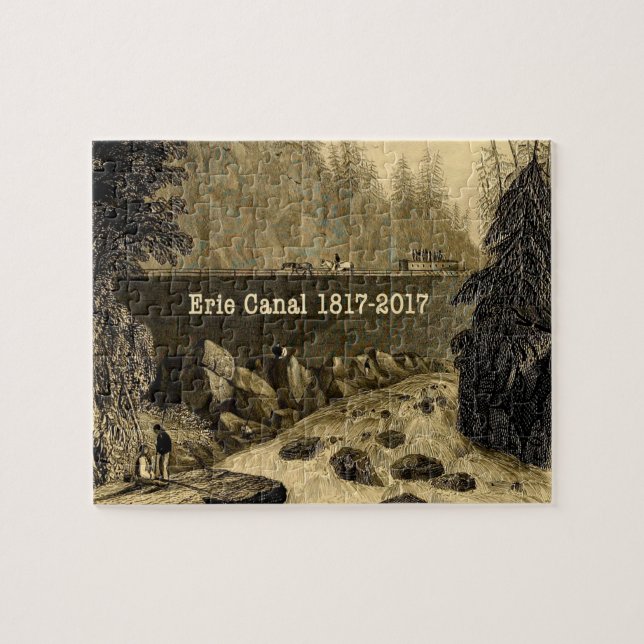 Historic Erie Canal Bicentennial Years Jigsaw Puzzle (Horizontal)