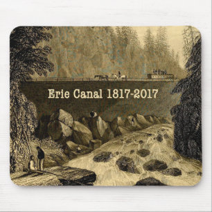 Historic Erie Canal Bicentennial Years Mouse Pad