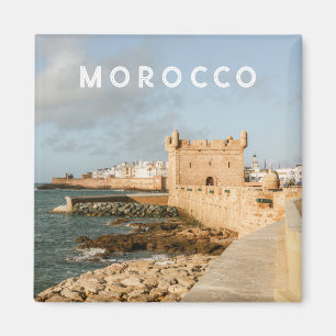 Historic Essaouira, Morocco authentic travel photo Magnet