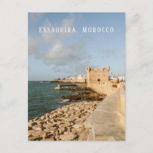 Historic Essaouira Morocco authentic travel photo Postcard