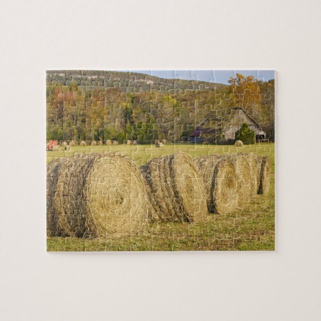 Historic farm in the Buffalo National River, Jigsaw Puzzle (Horizontal)