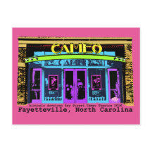 historic Fayetteville NC Cameo black type