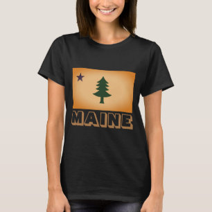 Historic Flag Of Maine 1901 1909 _1  T-Shirt