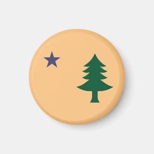 Historic Flag of Maine (1901–1909) Magnet