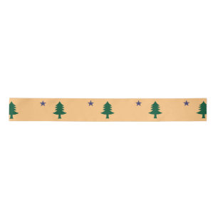 Historic Flag of Maine (1901–1909) Satin Ribbon